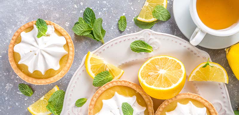 Zitronen-Tartelettes • der küchenmacher